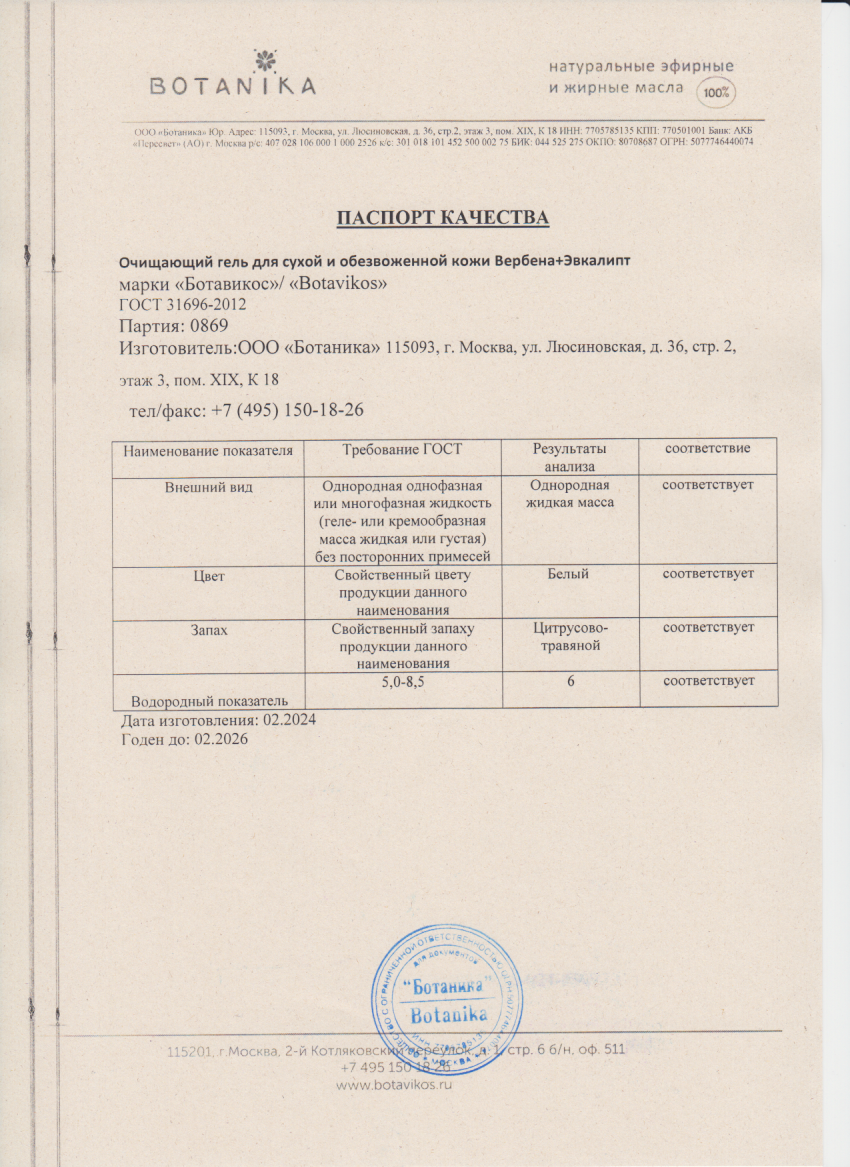 Паспорт №022024